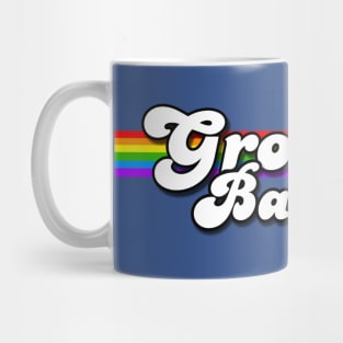 Groovy Baby Retro Rainbow Mug